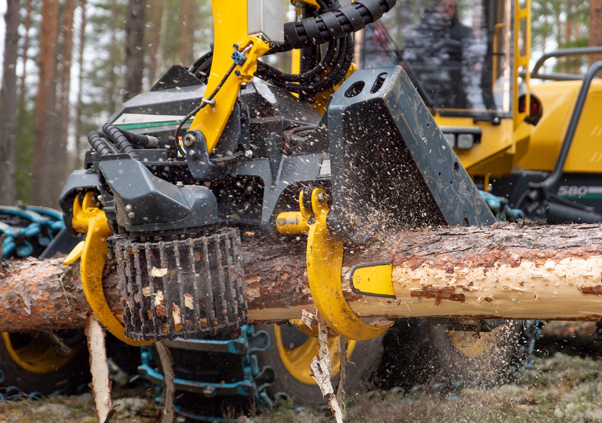 Eco Log develops its own line of harvester heads