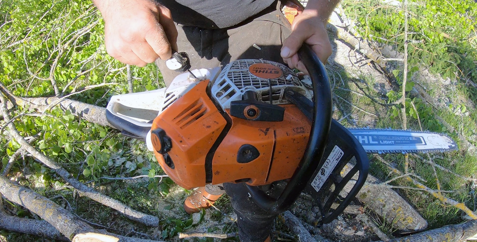 The result after an extended period of testing on the Stihl MS 500i